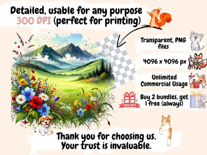 Mountain Landscapes Clipart Cute mountain art - Wonders Artist