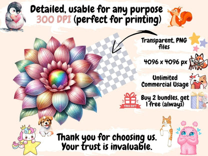 Multicolor Sunflowers Clipart Bright Sunflowers - Wonders Artist