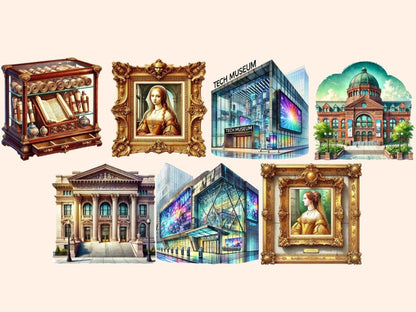 Museums Clipart Artifacts Clipart - Wonders Artist