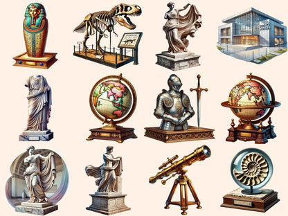 Museums Clipart Artifacts Clipart - Wonders Artist