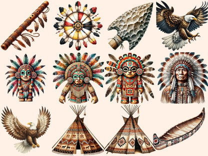 Native America Clipart American clip art - Wonders Artist
