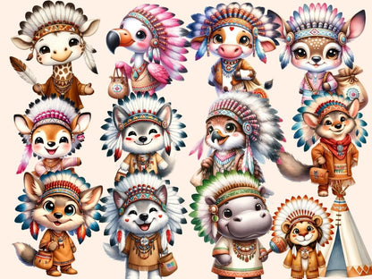 Native Animals Clipart ancestral clipart - Wonders Artist