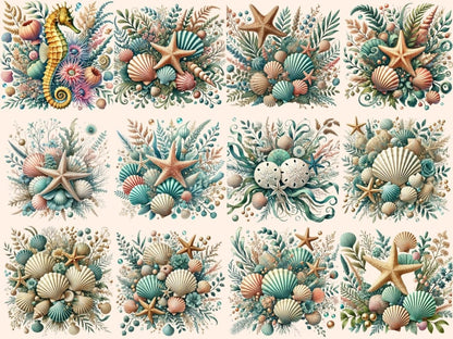 Nautical Bouquets Clipart Bouquet design - Wonders Artist