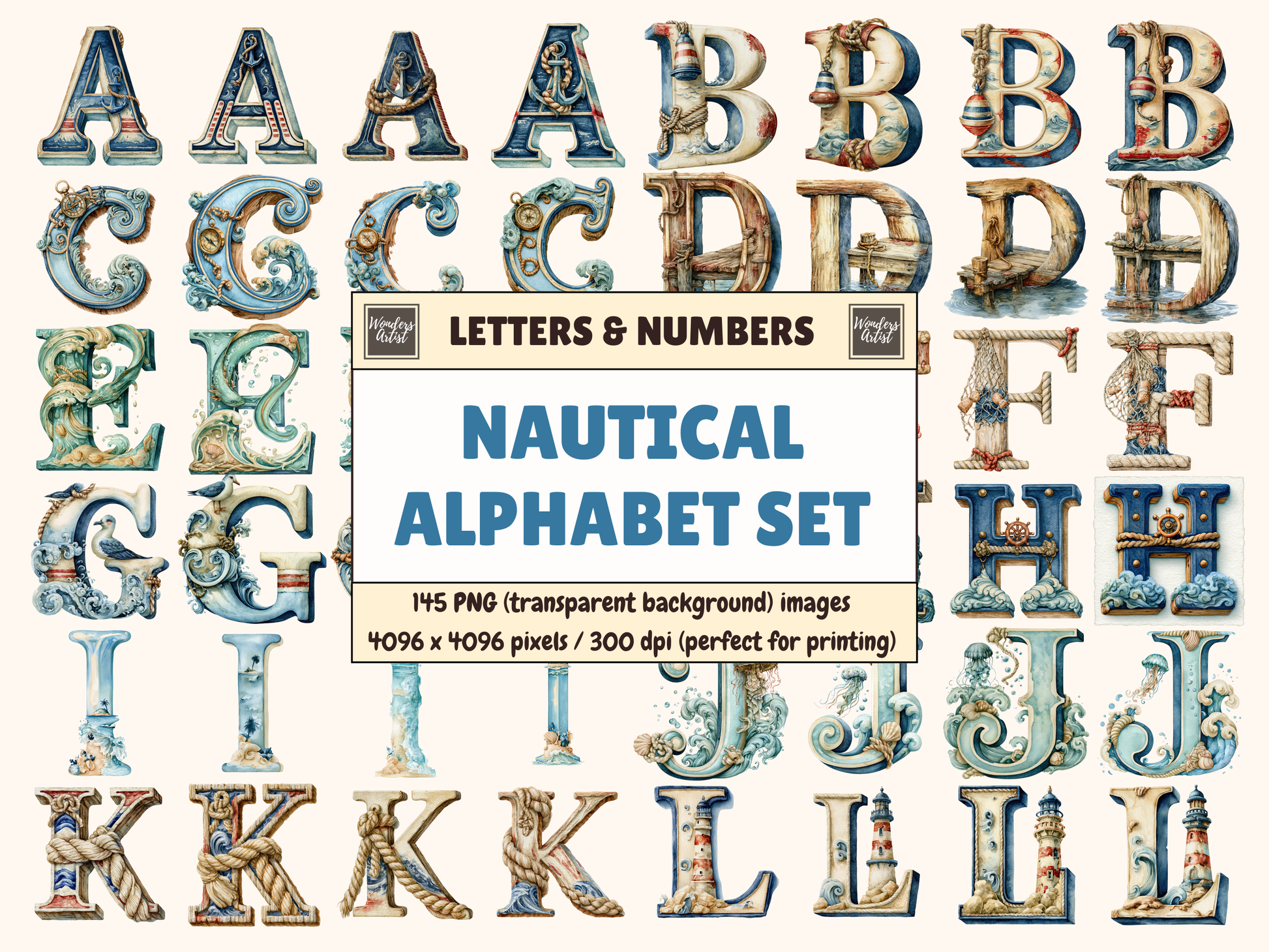 Nautical Alphabet & Numbers