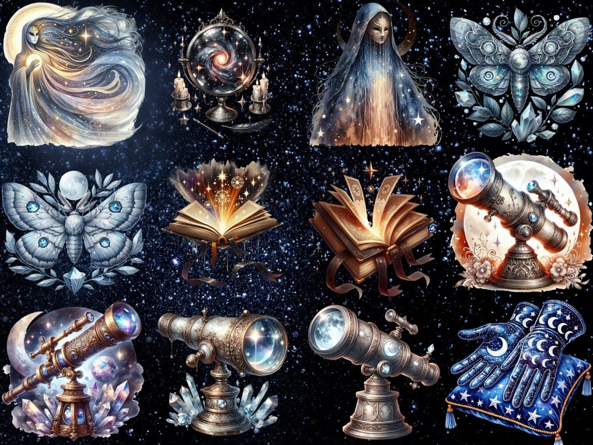 Clipart Nové měsíční společnosti (LIMITOVANÁ EDICE) image 8