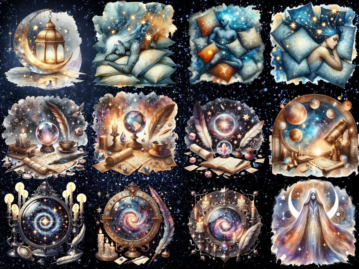 Clipart Nové měsíční společnosti (LIMITOVANÁ EDICE) image 4