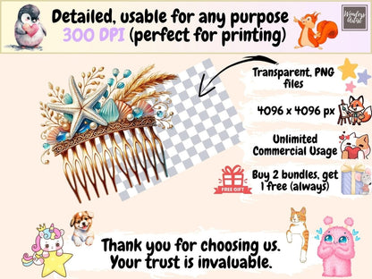 Ocean Boho Summer (P2) Clipart beach boho png - Wonders Artist