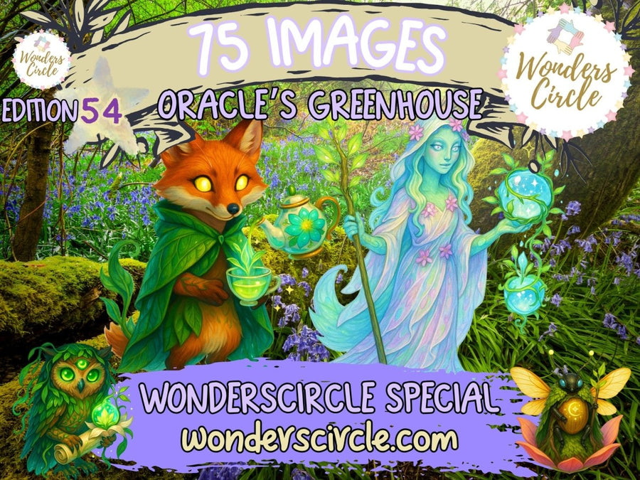 Oraakkelin kasvihuoneen leikegrafiikka (RAJOITETTU ERÄ)