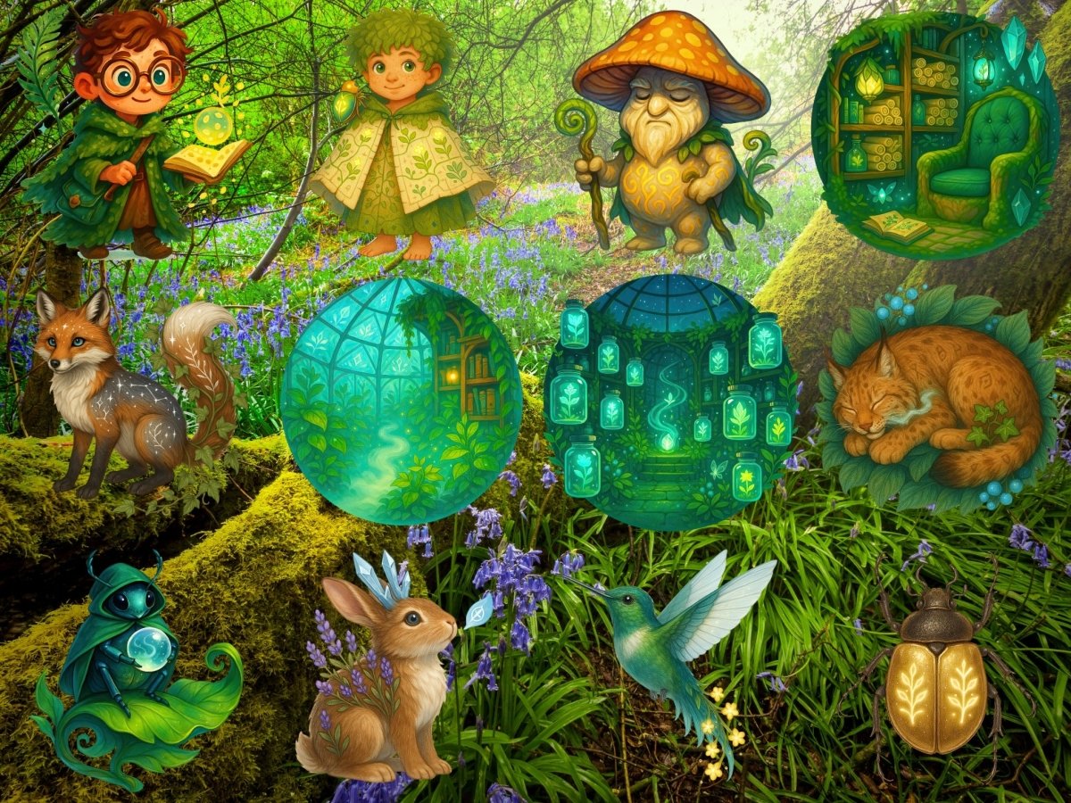 Oraklets Drivhus Clipart (BEGRENSET UTGAVE) image 6