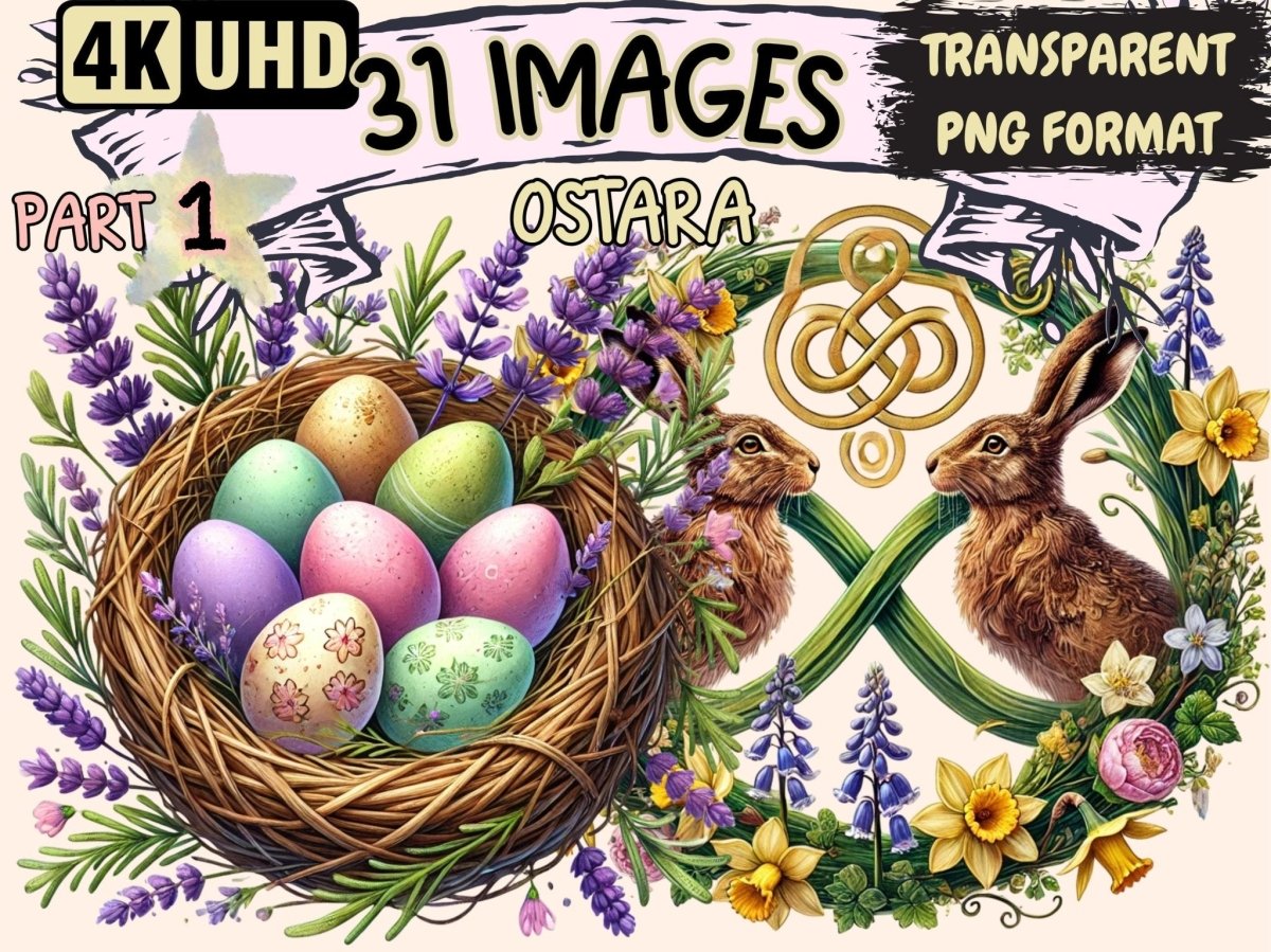 Ostara Clipart celtic spring art - Wonders Artist