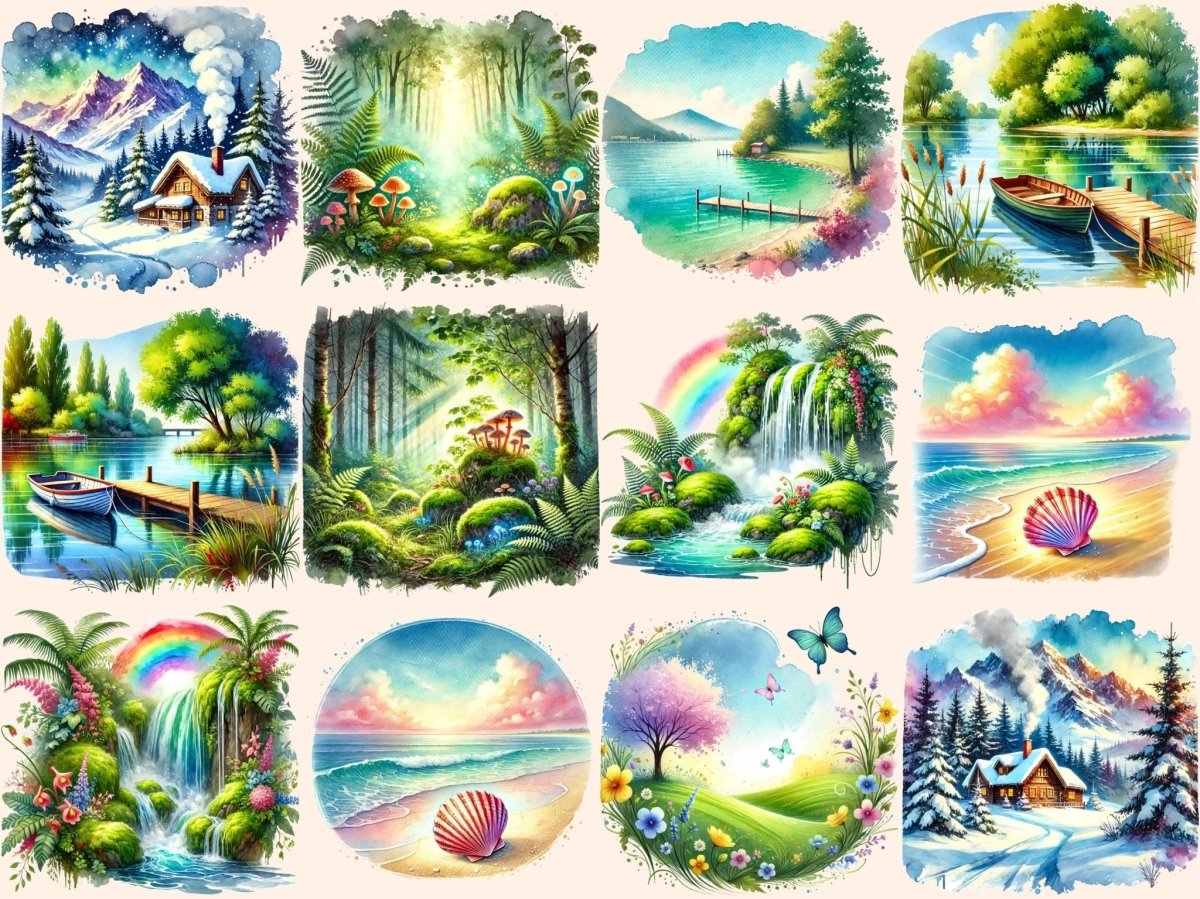 Outdoor Landscapes Clipart countryside png forest clipart hiking landscape png - WondersArtist