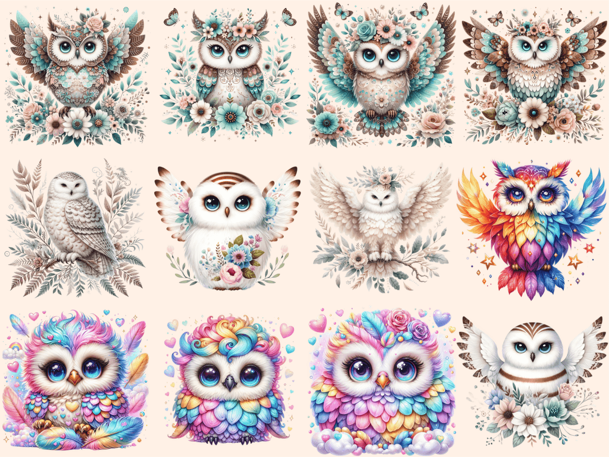 Owls Clipart autopost Cute owl art cute owl clipart - WondersArtist