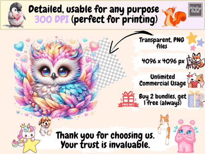 Owls Clipart autopost Cute owl art cute owl clipart - WondersArtist
