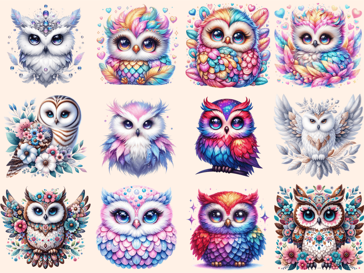 Owls Clipart autopost Cute owl art cute owl clipart - WondersArtist