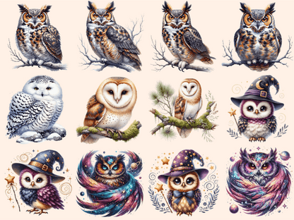 Owls Clipart autopost Cute owl art cute owl clipart - WondersArtist