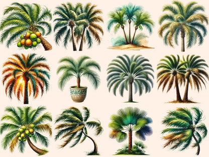 Palm Trees Clipart beach clipart - Wonders Artist