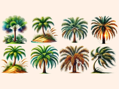 Palm Trees Clipart beach clipart - Wonders Artist