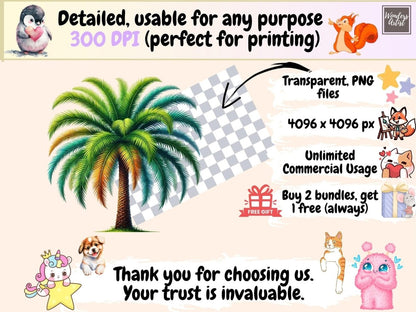 Palm Trees Clipart beach clipart - Wonders Artist