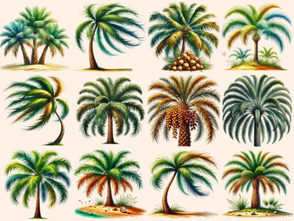 Palm Trees Clipart beach clipart - Wonders Artist