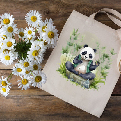 Panda Cuties Watercolor Clipart animal clipart - Wonders Artist