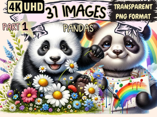 Pandas Clipart bear clipart - Wonders Artist