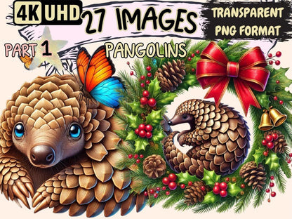 Pangolins Clipart Animal Clipart - Wonders Artist