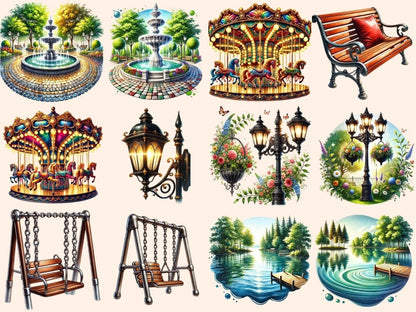 Parks & Outdoors (P2) Clipart Adventure Outdoors - Wonders Artist