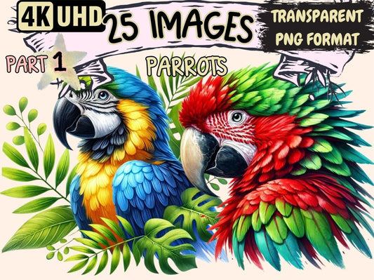 Parrots Clipart Bird PNG - Wonders Artist