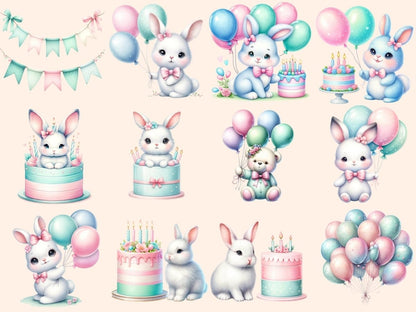 Pastel Birthday Clipart birthday clipart - Wonders Artist