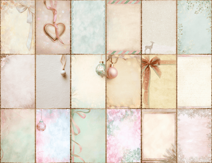 Pastel Christmas Journal Pages All Bundles Journal Pages new bundles all - WondersArtist