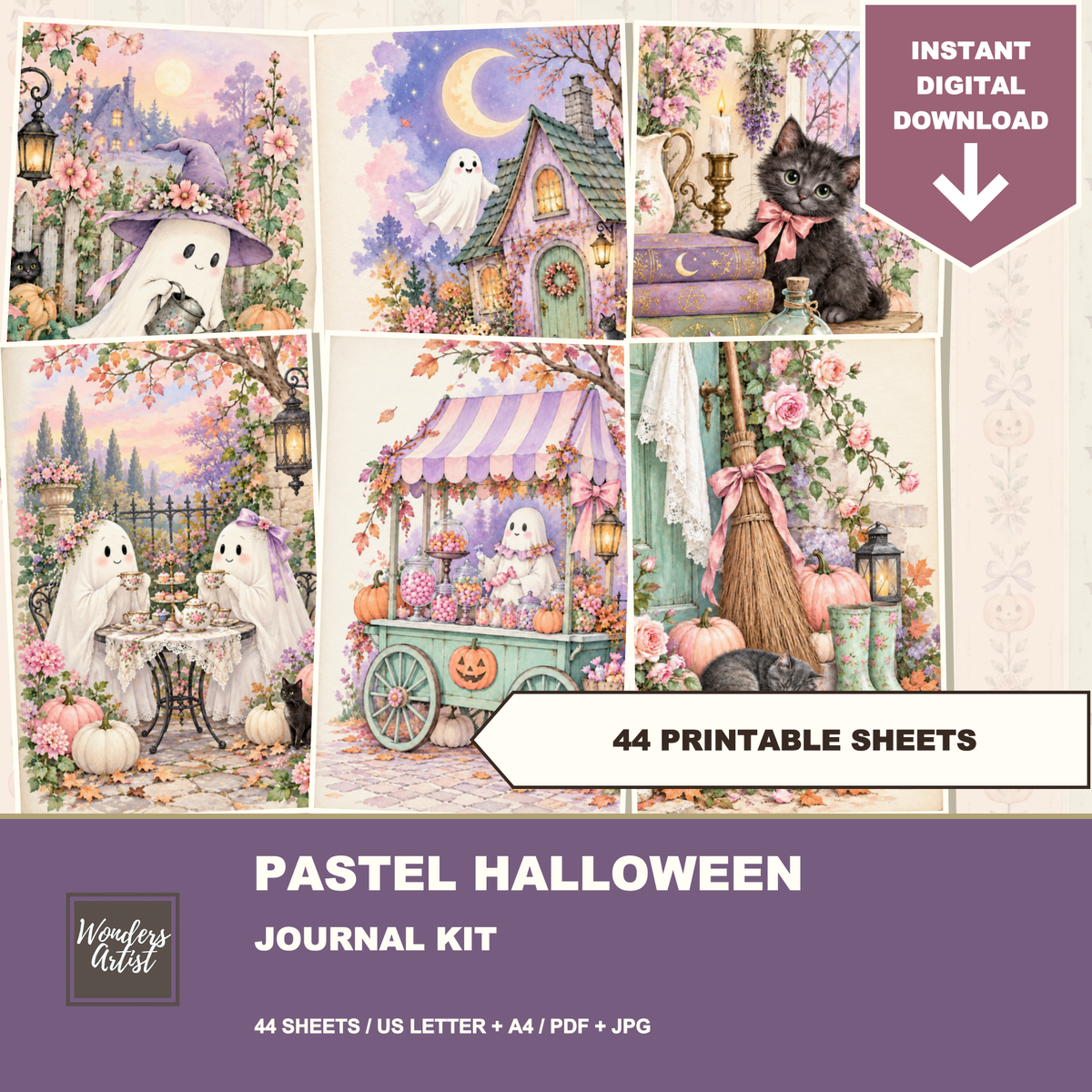 Pastel Halloween Journal Kit — listing image 1