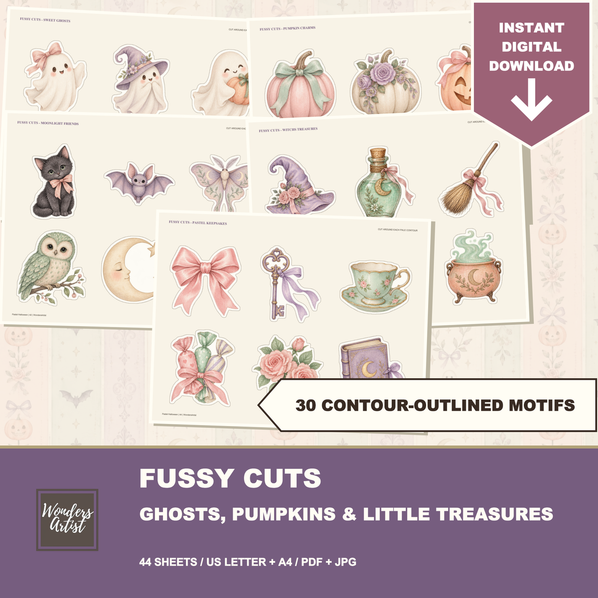Pastel Halloween Journal Kit — listing image 5
