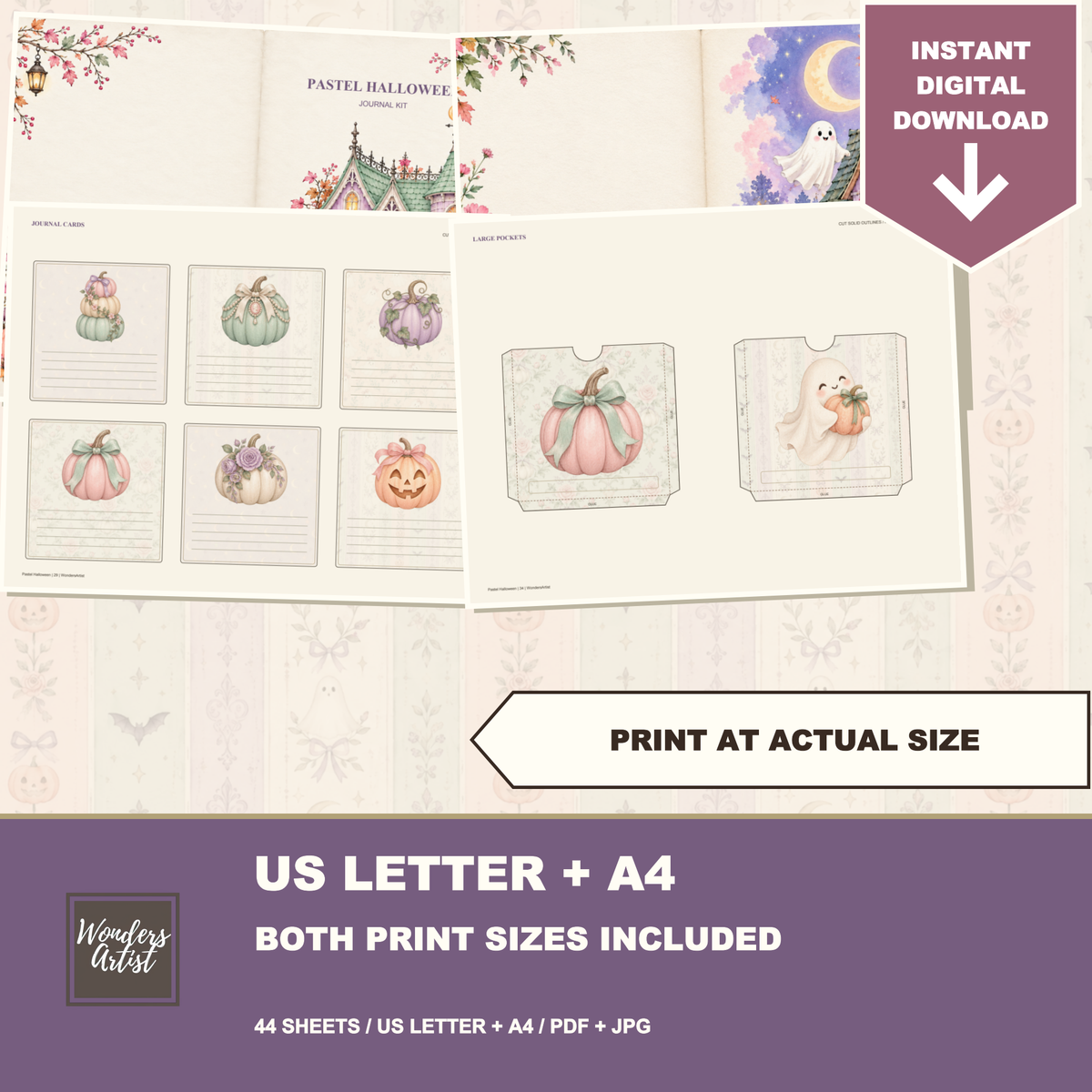 Pastel Halloween Journal Kit — listing image 7
