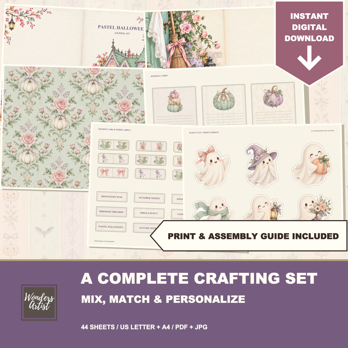 Pastel Halloween Journal Kit — listing image 9