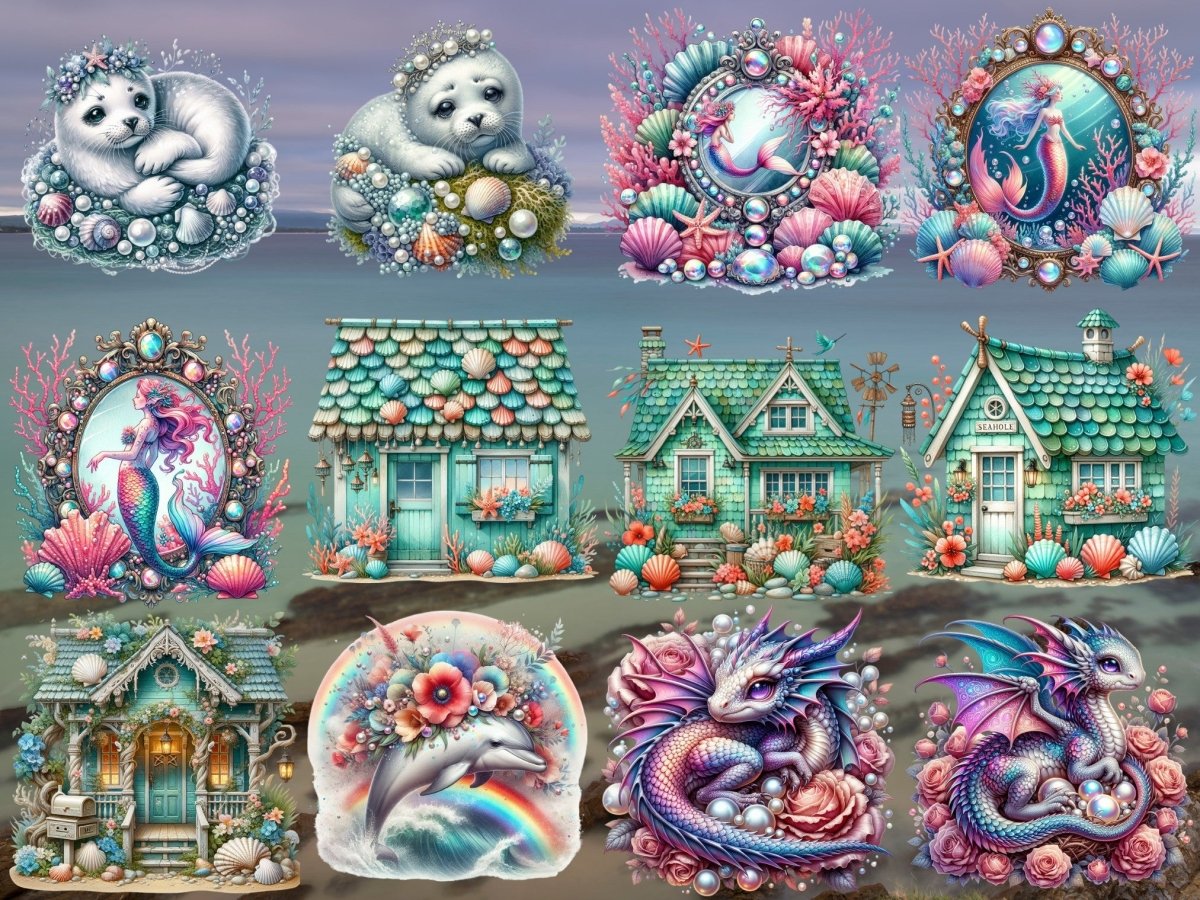 Pearlwhisper Bay Clipart (LIMITOVANÁ EDICE) image 3