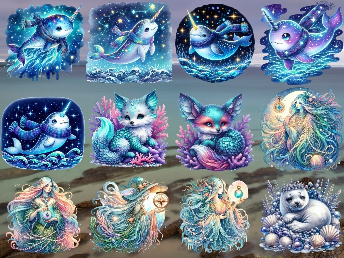 Pearlwhisper Bay Clipart (LIMITOVANÁ EDICE) image 2