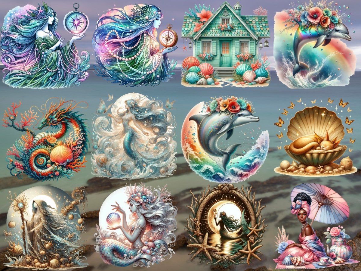 Pearlwhisper Bay Clipart (LIMITOVANÁ EDICE) image 4