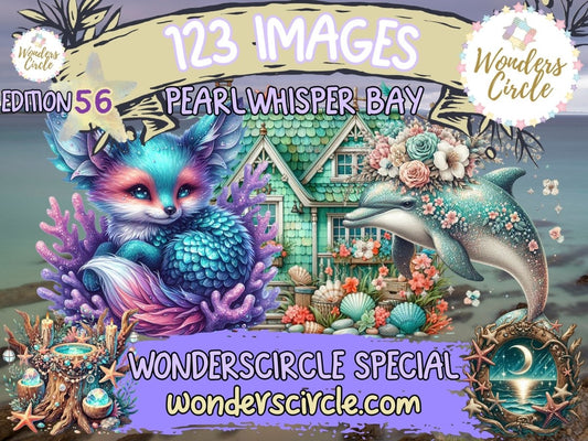 Pearlwhisper Bay Clipart (LIMITED EDITION) all - access - bundle new bundles all new mini - WondersArtist