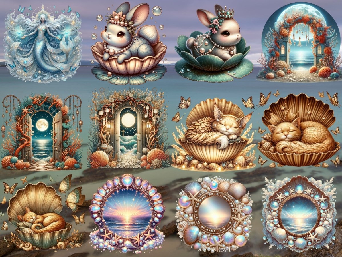 Pearlwhisper Bay Clipart (LIMITOVANÁ EDICE) image 10