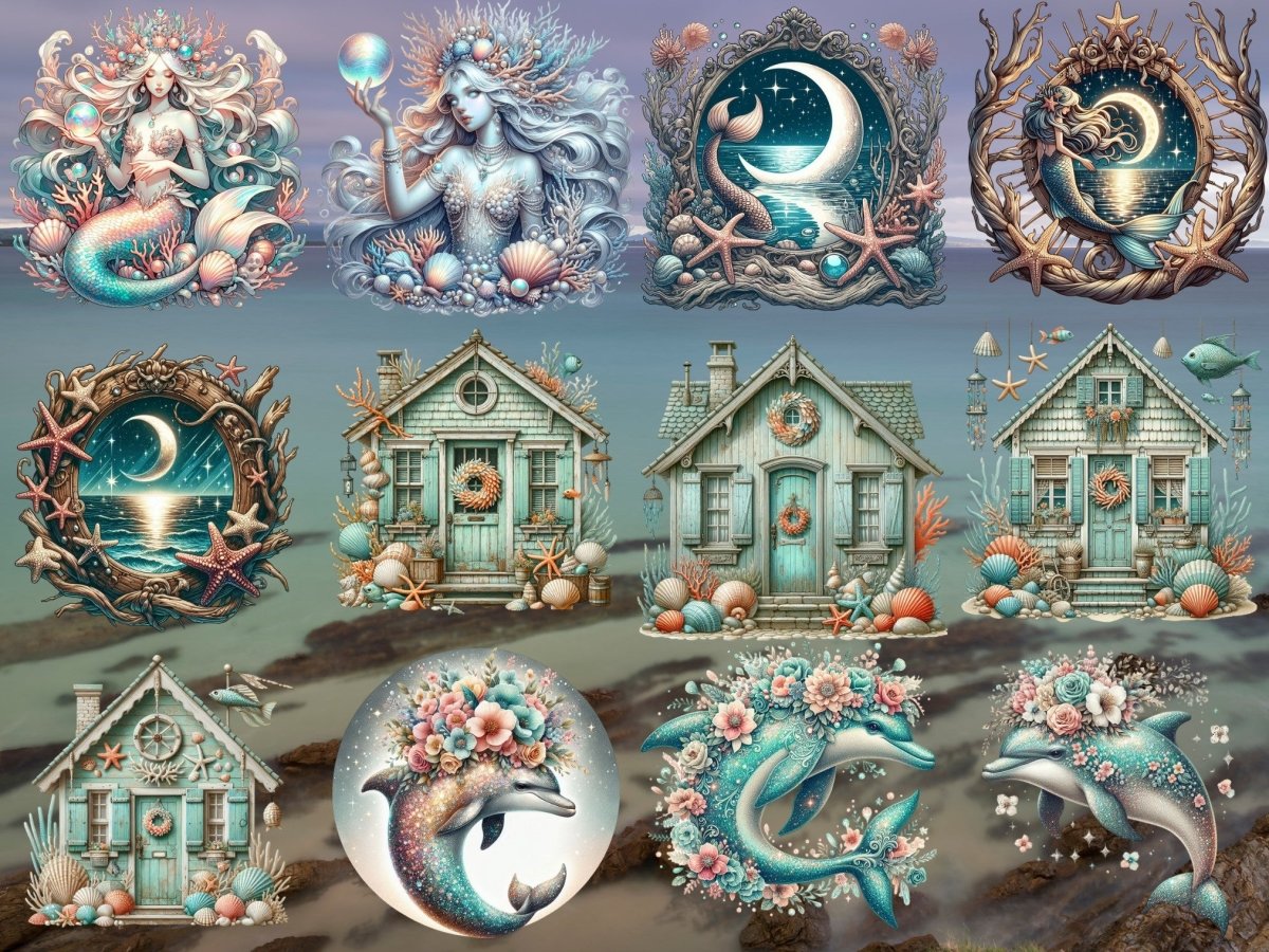 Pearlwhisper Bay Clipart (LIMITOVANÁ EDICE) image 8