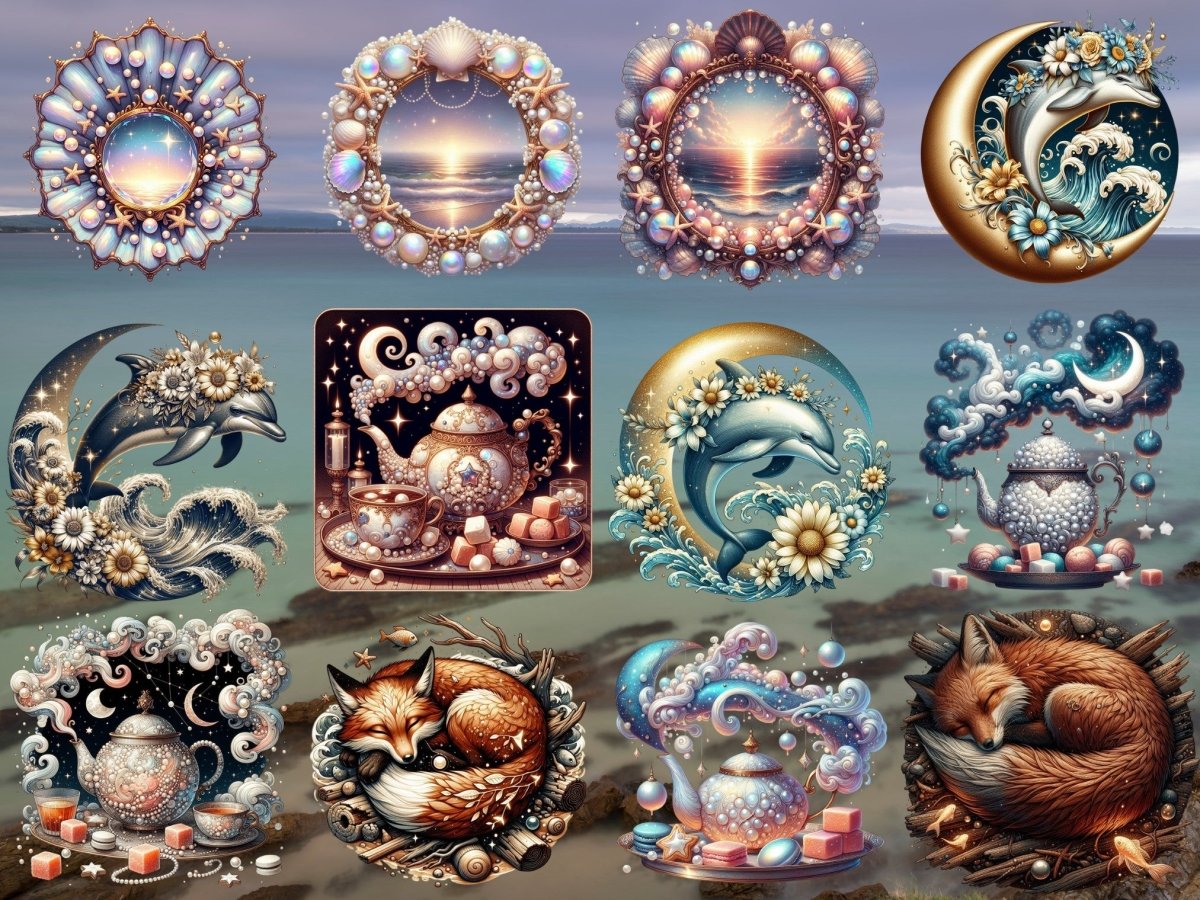 Pearlwhisper Bay Clipart (LIMITOVANÁ EDICE) image 9