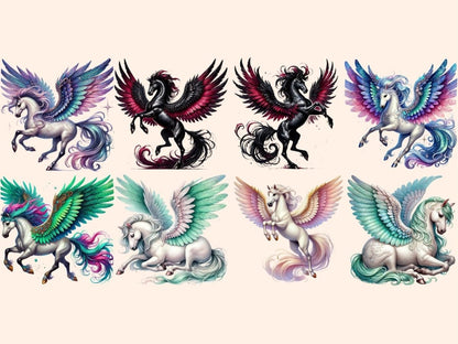 Pegasus Clipart Fantasy Pegasus - Wonders Artist