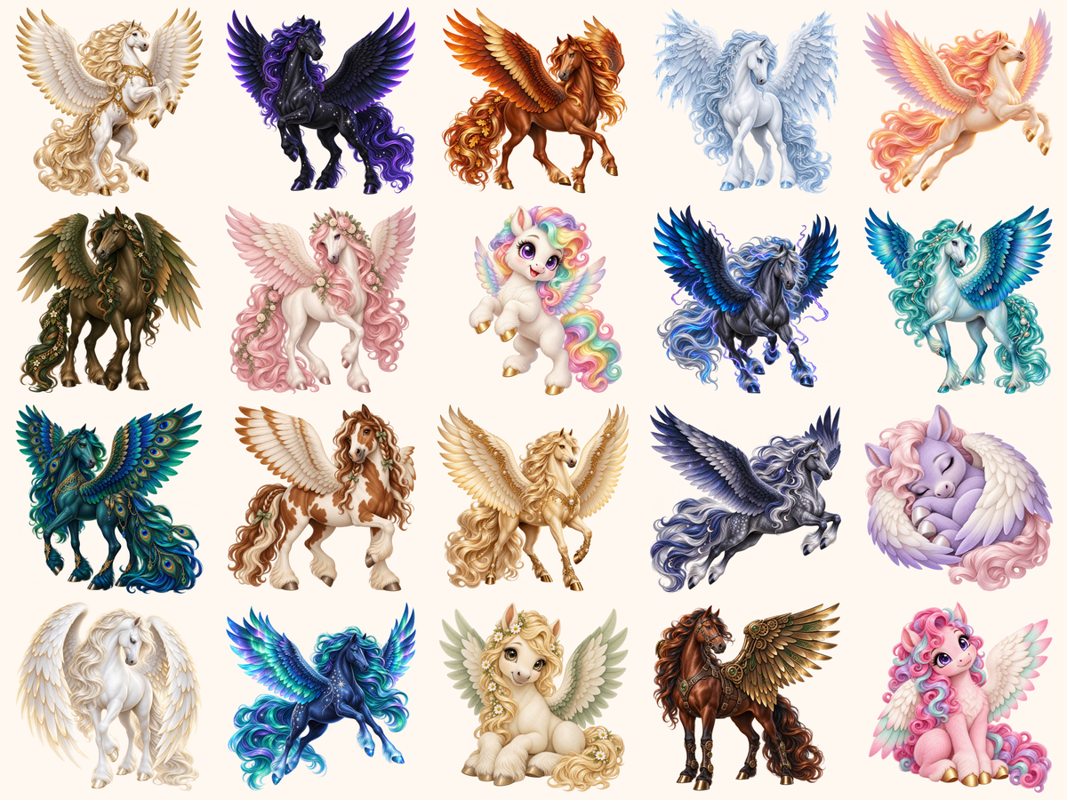 Pegasus Clipart — preview 2