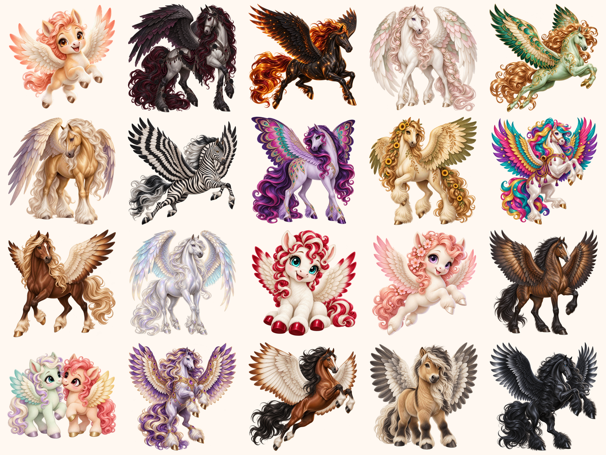 Pegasus Clipart — preview 4