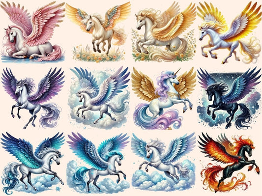 Pegasus (P2) Clipart