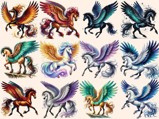 Pegasus (P3) Clipart