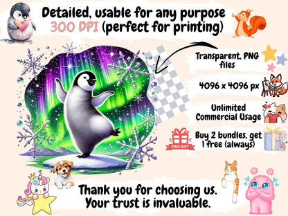 Penguins Clipart Arctic Bird Clip - Wonders Artist