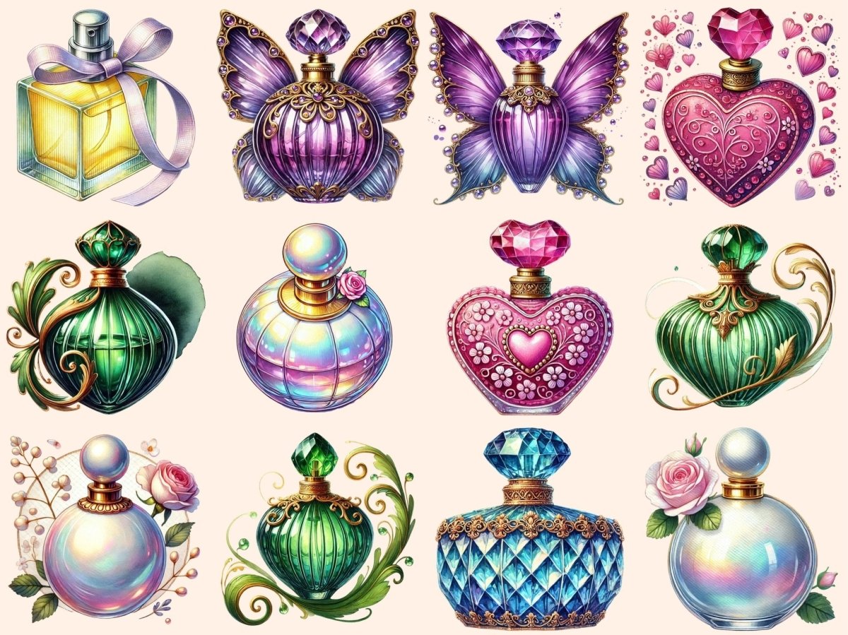 Perfume Bottles Clipart beauty clipart - Wonders Artist