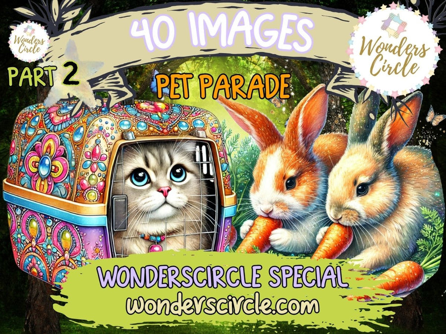 Pet Parade Clipart (LIMITED EDITION)