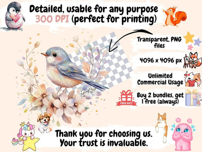 Petal Dreams Watercolor Clipart botanical watercolor - Wonders Artist